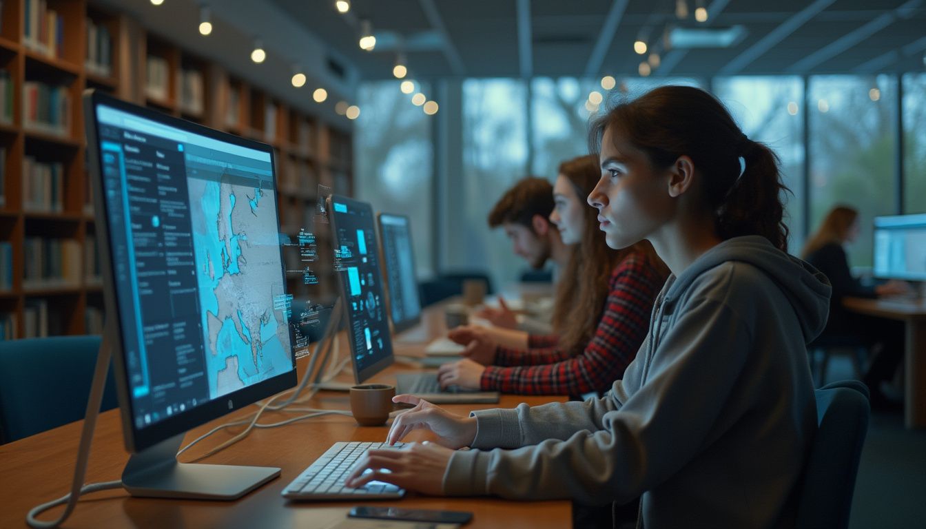 ENT UDA : capture d'écran de la plateforme web sécurisée pour étudiants et enseignants