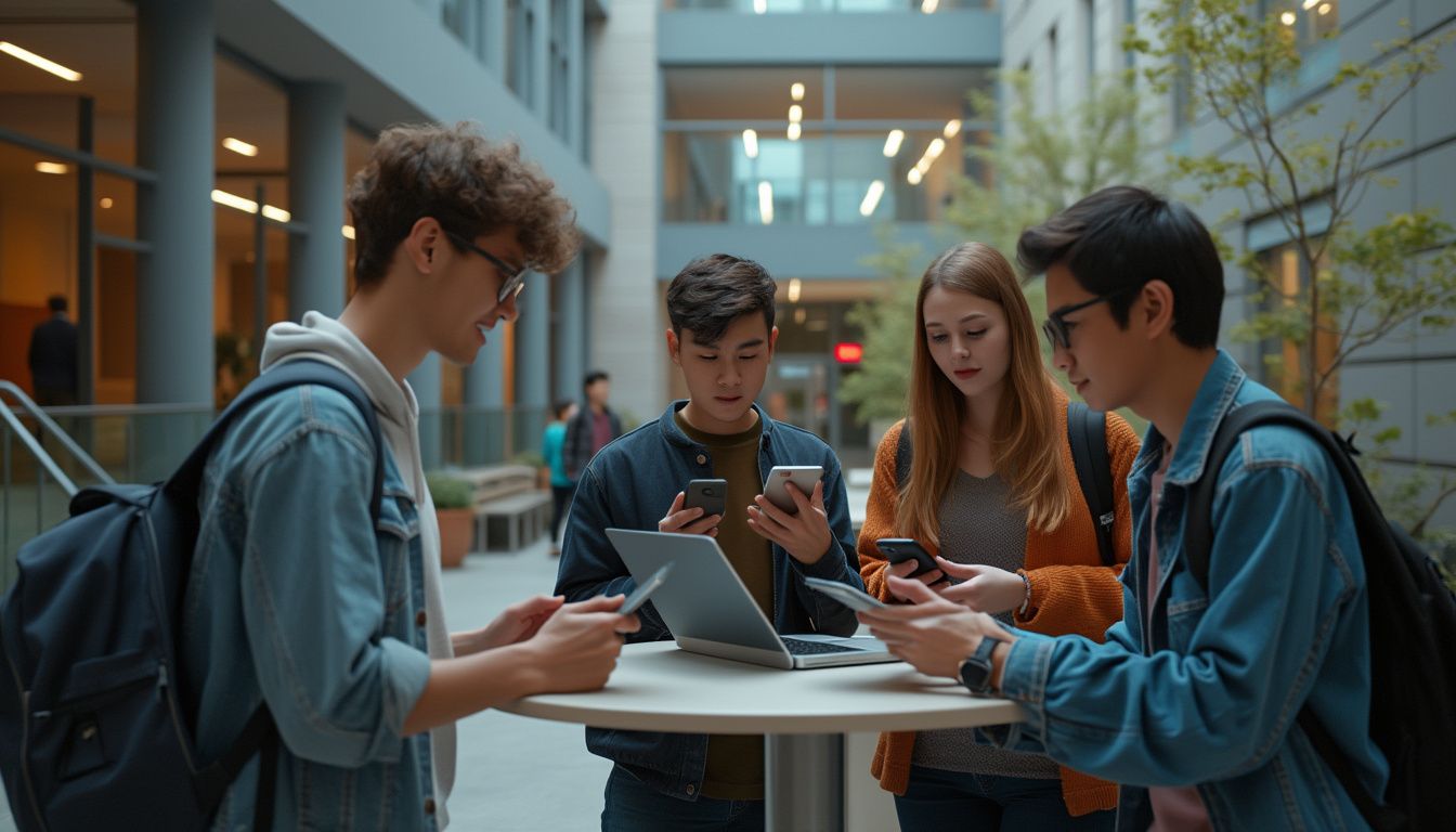 ENT AC Poitiers : interface numérique moderne du portail universitaire