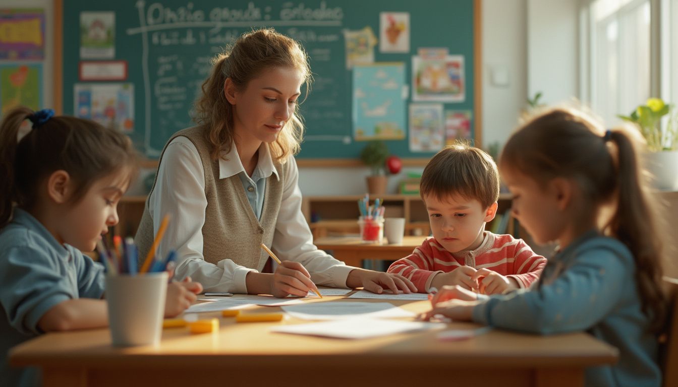 ATSEM : agent territorial aidant des enfants en école maternelle