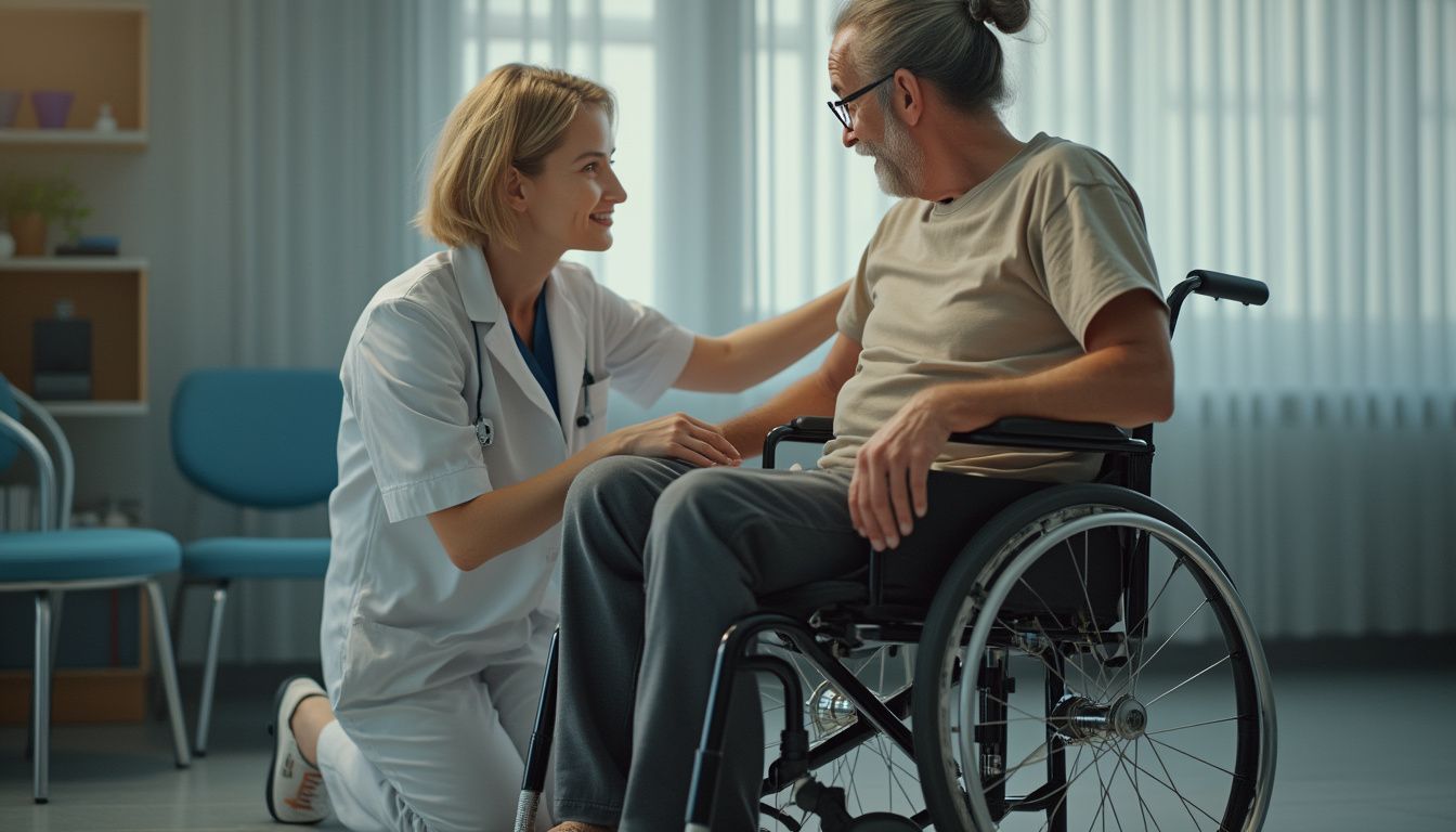 accompagnement du handicap : professionnels aidant des personnes en situation de handicap