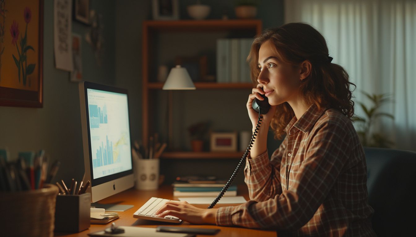 3949 gratuit : téléphone fixe avec numéro 3949 affiché sur l'écran
