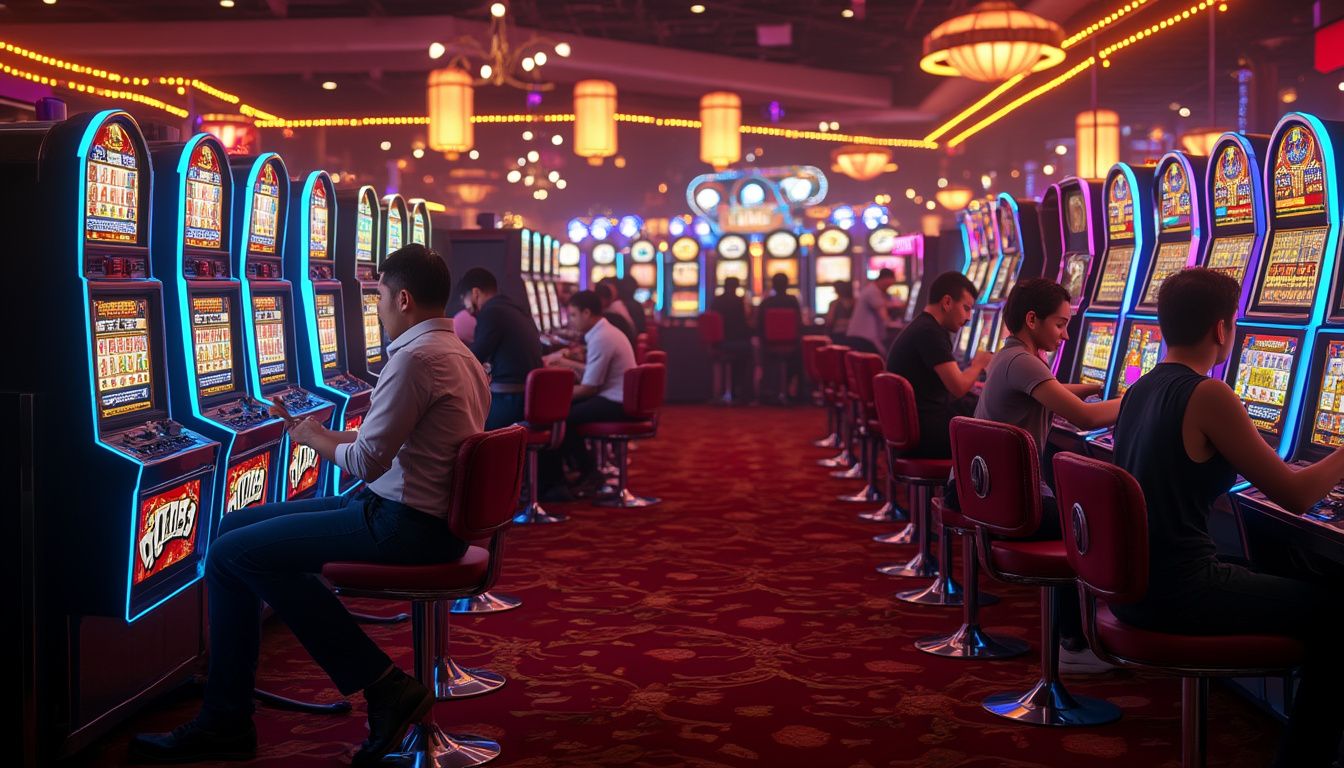 casino : joueur réfléchissant au meilleur moment pour jouer au casino