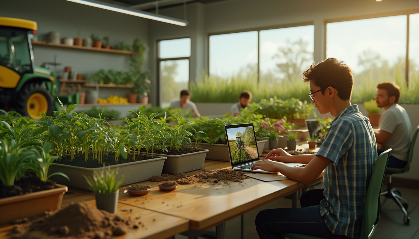 enseignement agricole : utilisation des technologies numériques dans un cadre éducatif agricole
