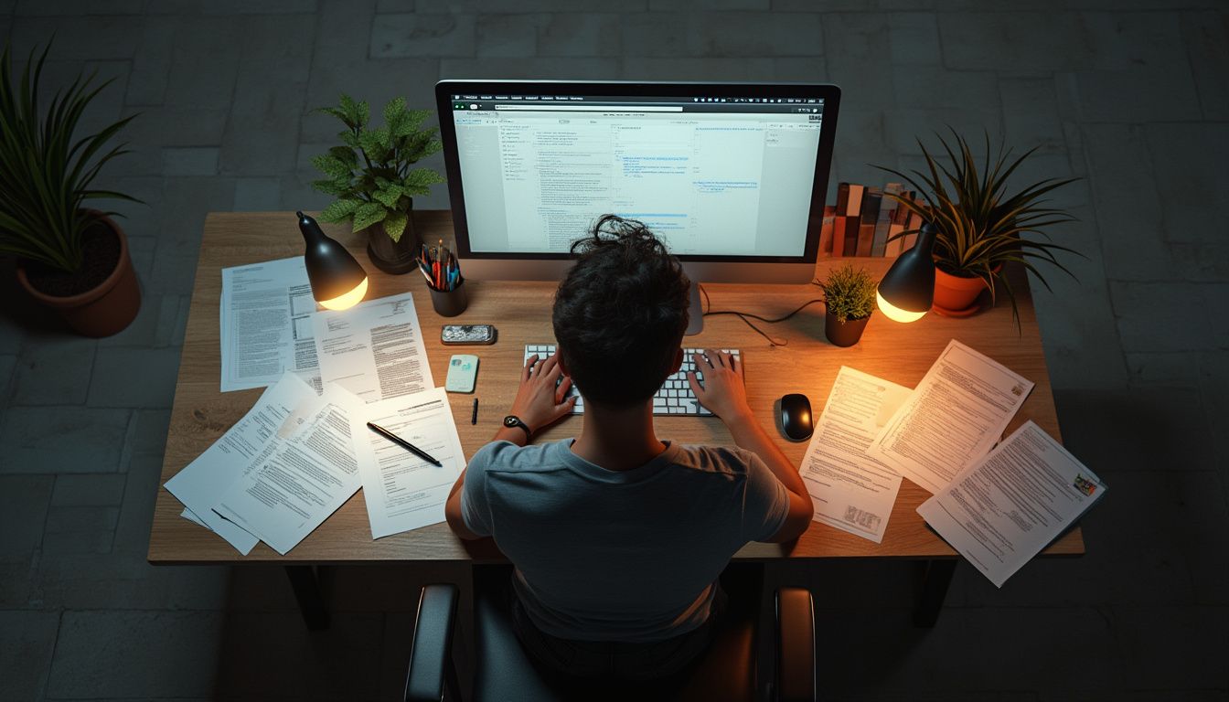 plateformes freelance : profil freelance attractif sur ordinateur