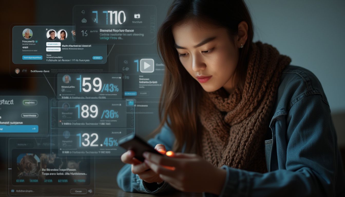 monétisation Instagram : graphique montrant les paliers d'abonnés et leurs revenus