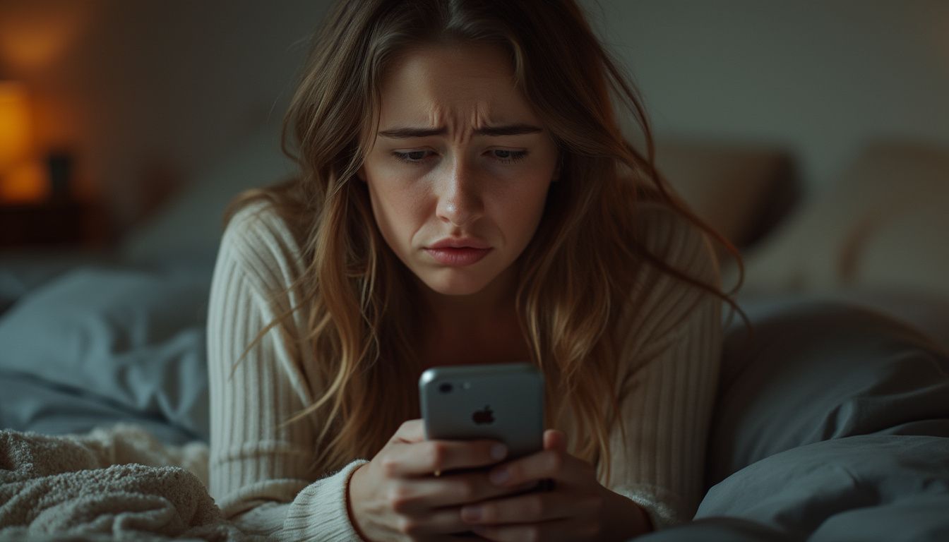TikTok : écran montrant une vidéo TikTok en cours de lecture