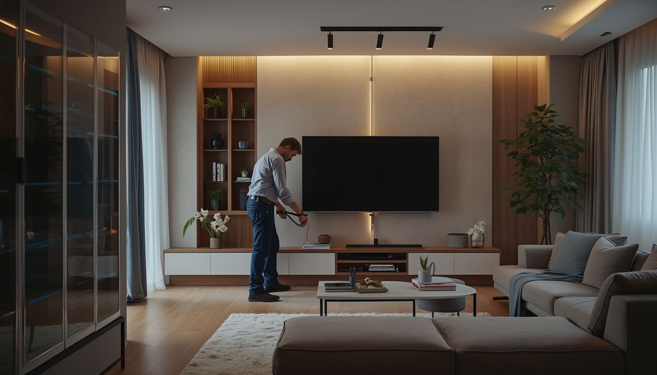 boîtier fibre optique : installation correcte du boîtier fibre dans un logement moderne
