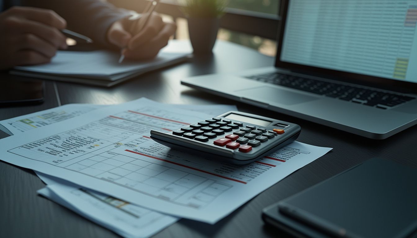TVA : tableau de calcul de la taxe sur la valeur ajoutée