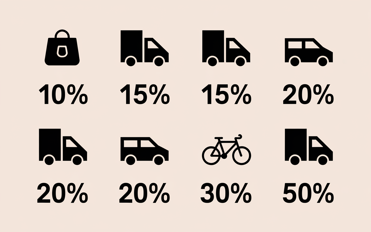 Infographie comparatif plateformes livraison courses à domicile