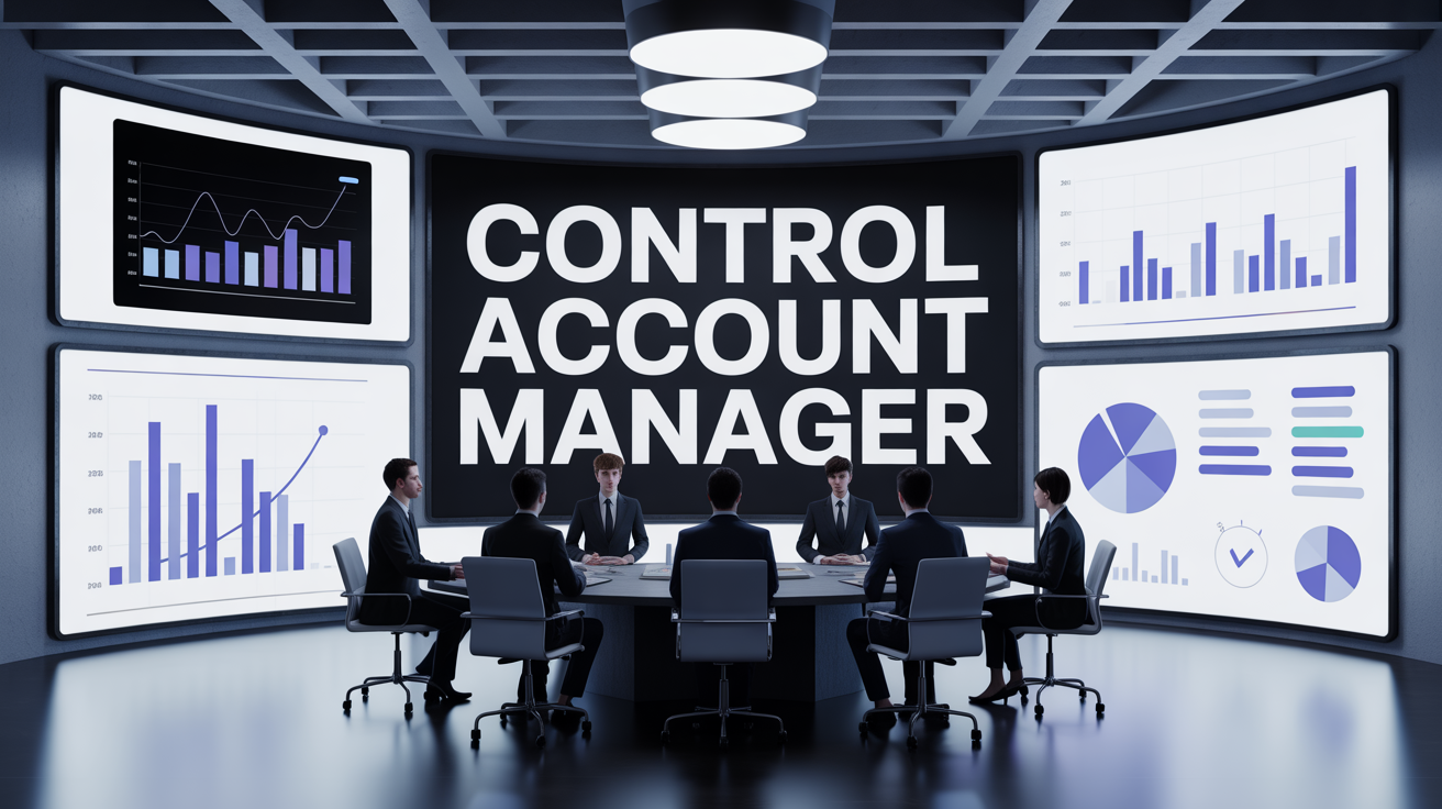Control Account Manager collaboration graphique EVMS réunion