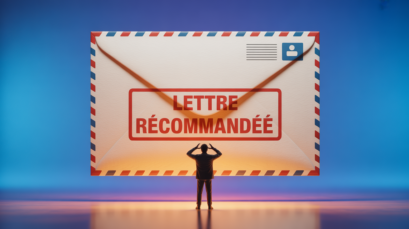 enveloppe lettre recommandée preuve sécurité