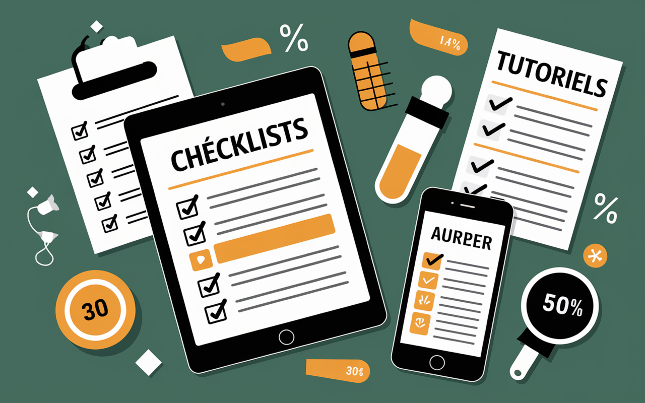 Tablette tutoriels formulaires droit accessible