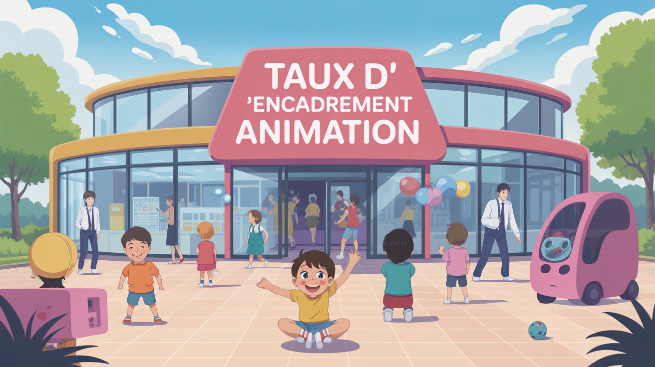 Centre loisirs enfants animateurs taux d'encadrement animation