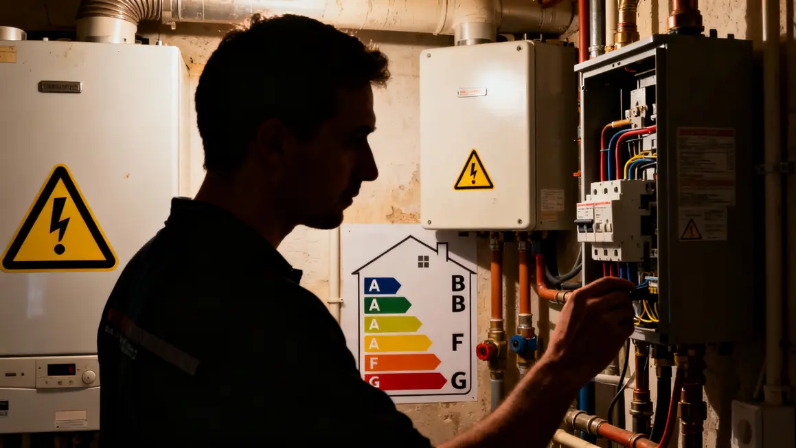 diagnostic immobilier électricité classes énergétiques