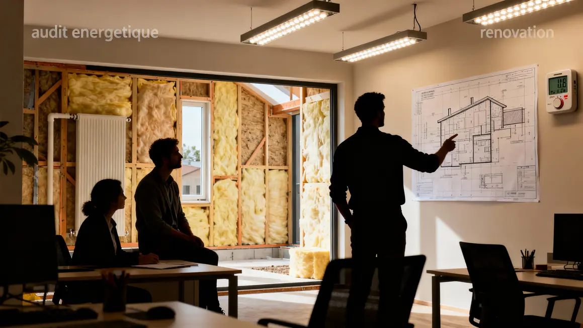 Audit énergétique et rénovation, métiers efficacité France