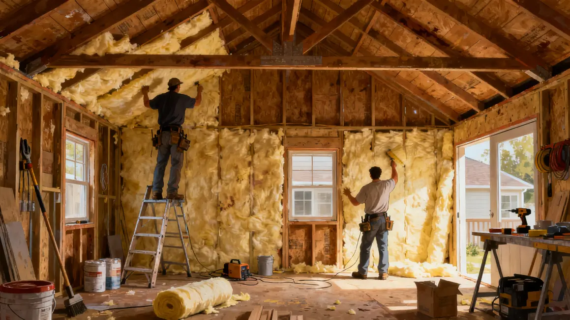 isolation thermique travaux maison murs combles