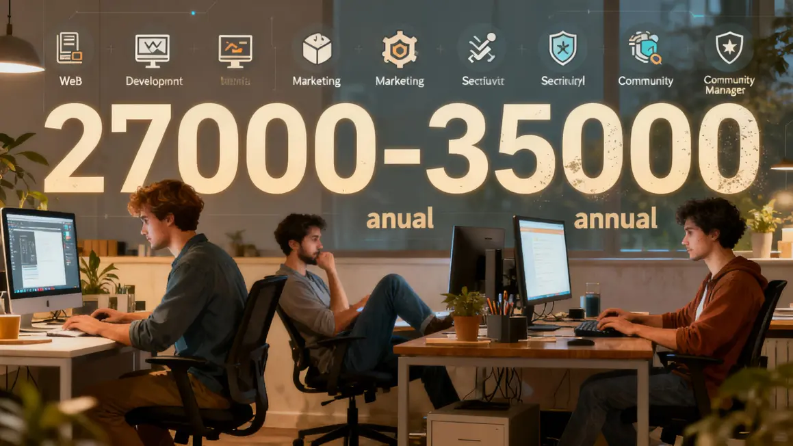Tableau digital métiers web marketing cybersécurité