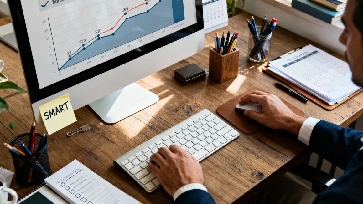 Objectifs reconversion professionnelle planning SMART