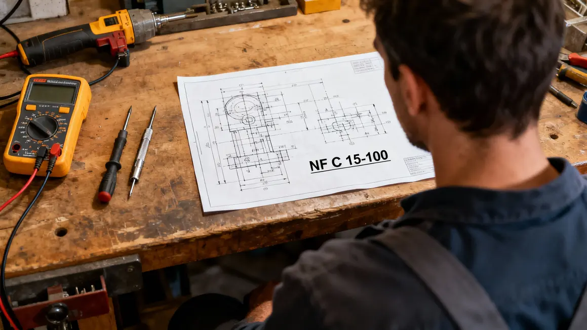 reconversion electricien outils norme NF C 15-100