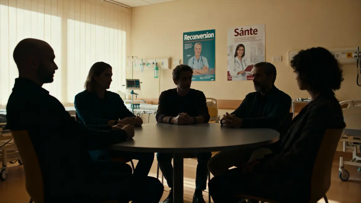 table ronde sur la reconversion infirmier secteur santé