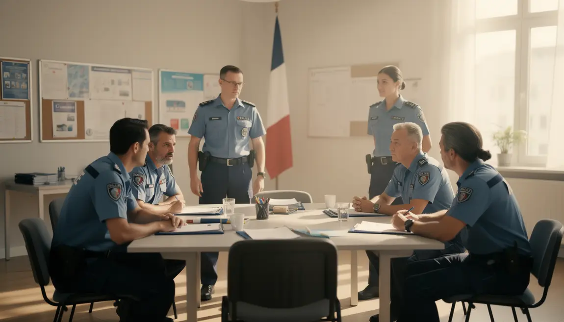 Réunion agents police nationale sans concours