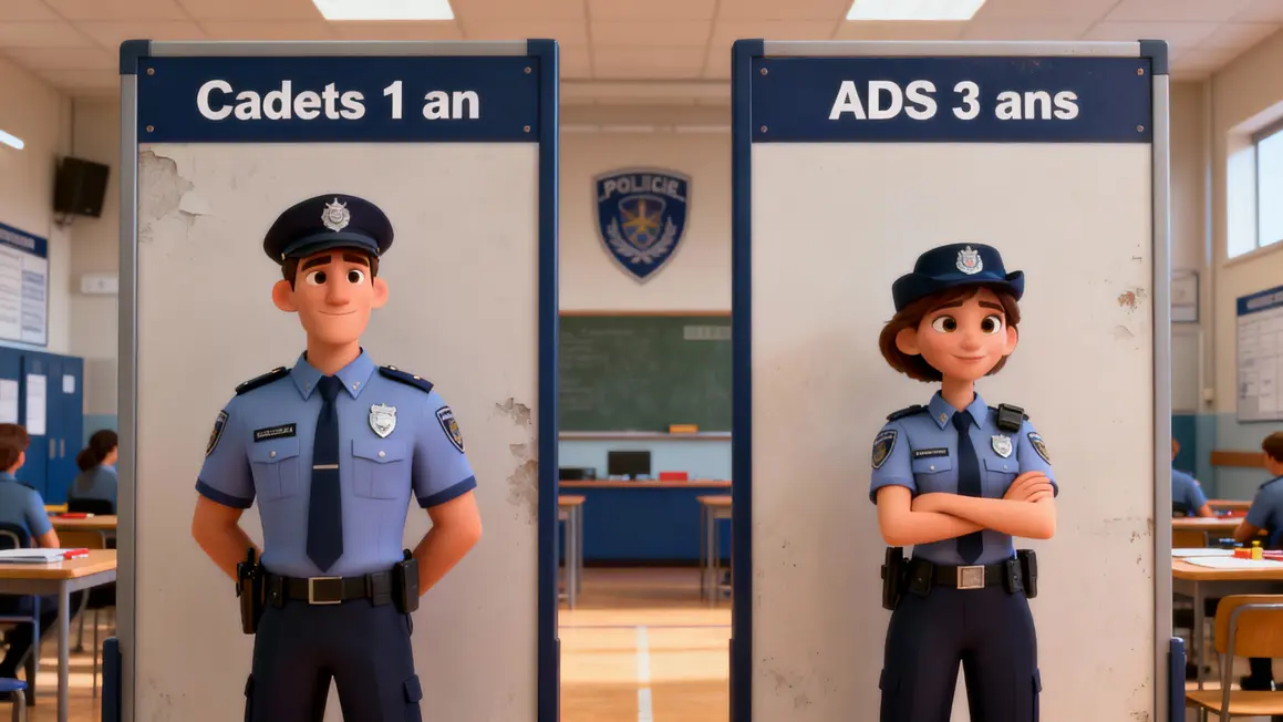 Cadet et ADS accès police nationale sans concours
