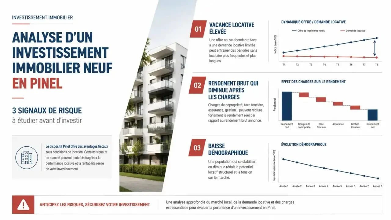 Immobilier neuf Pinel les villes à éviter : trois signaux de risque à vérifier avant d'investir