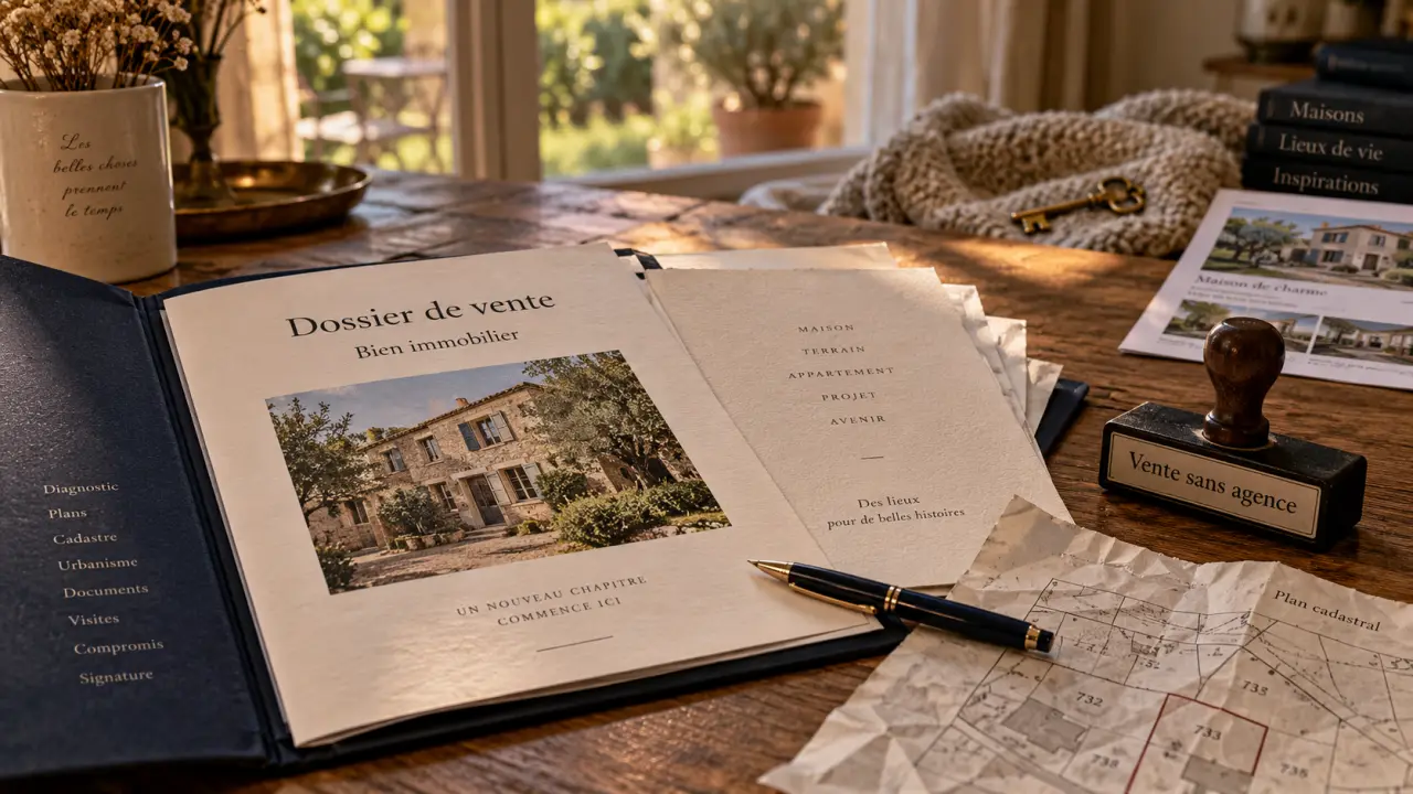Vente maison sans agence : dossier de vente et économies de frais